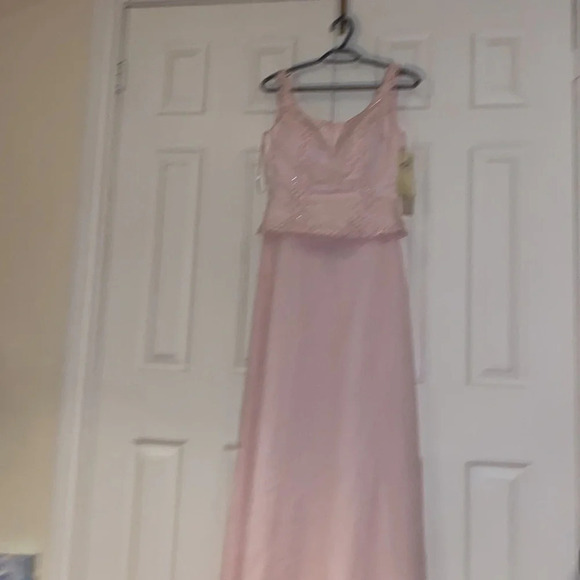Aspeed blush pink prom dress  with shawl Sz Xs New - Picture 12 of 16